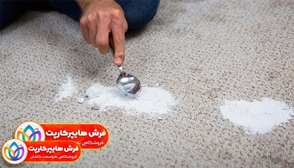 ترفند پاک کردن لکه چای از روی فرش+فرش دستبافت|7 روش عالی 3