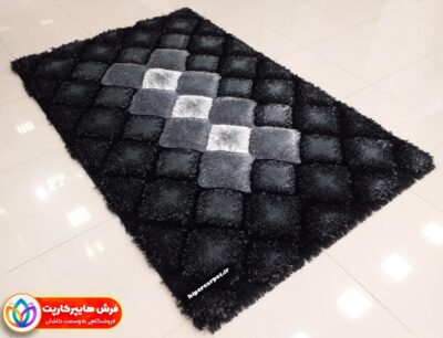 فرش شگی سه بعدی کد 55090 3
