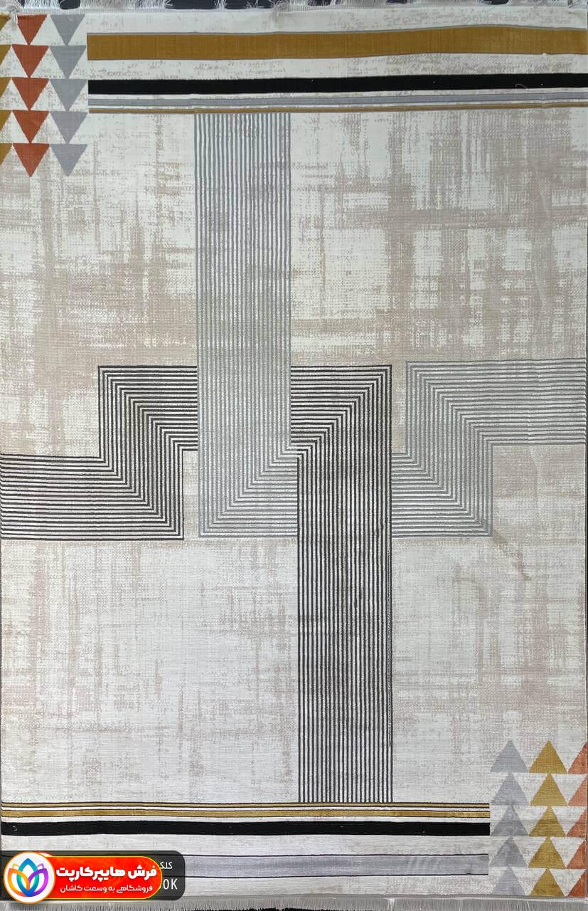41130K فرش ماشینی برجسته وینتیج کد 41130