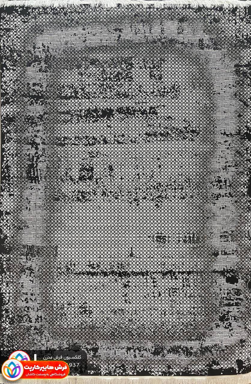 41937 فرش ماشینی برجسته وینتیج کد 41937