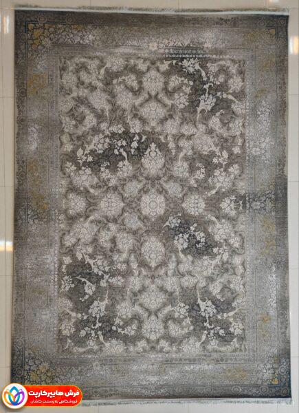مقایسه فرش طلاکوب و فرش وینتیج؛ کدام طرح برای اتاق پذیرایی مناسب تر است؟ 17 فرش 1200 شانه برجسته کد 3631 وینتیج