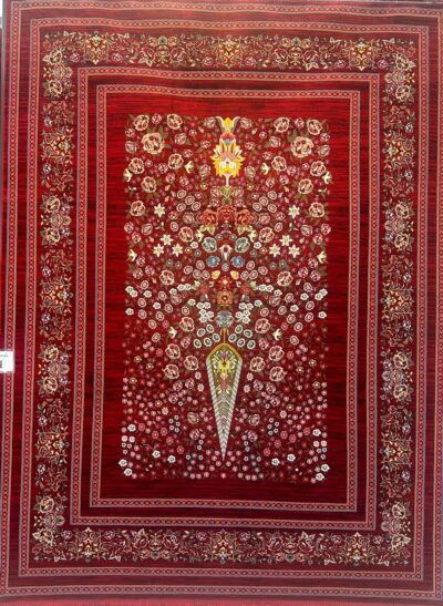 فرش 700 شانه طرح سرو لاکی