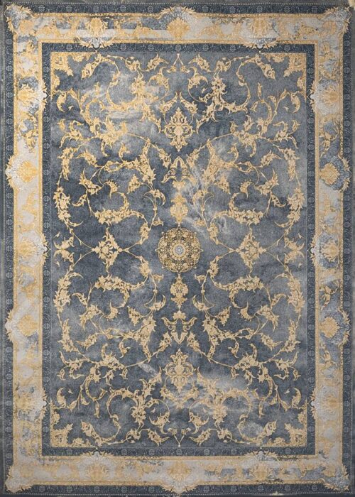 فرش 700 شانه طرح آنام وینتیج دلفینی