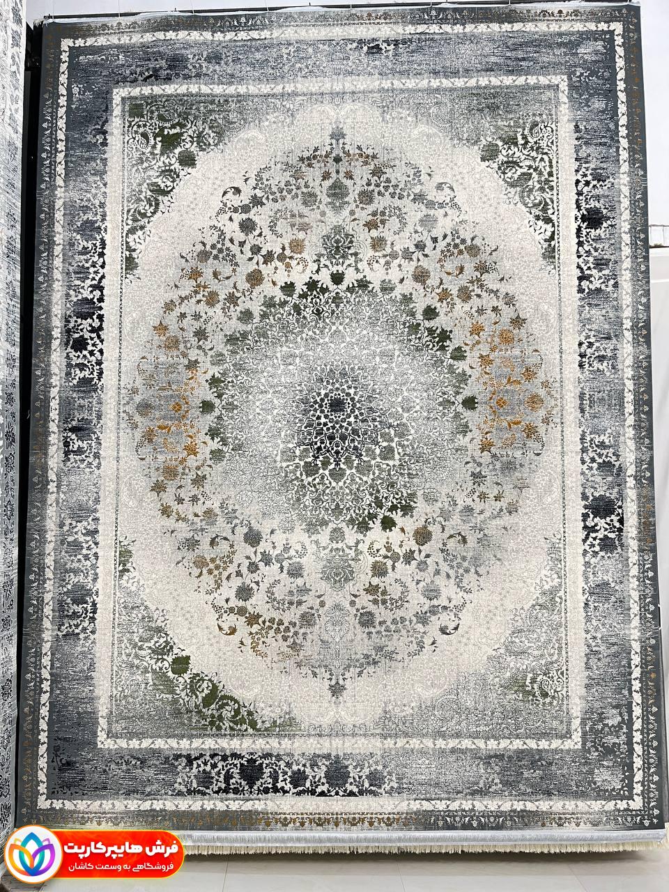 افسون دلفینی وینتیج-min فرش 700 شانه طرح افسون دلفینی وینتیج