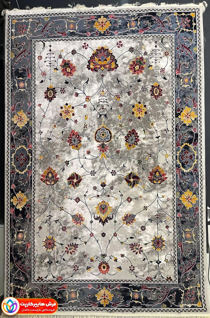 سلطان آبادصدفی-min فرش 700 شانه طرح سلطان آباد