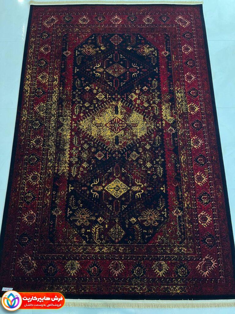 فرش 700 شانه طرح قشقایی کد 702