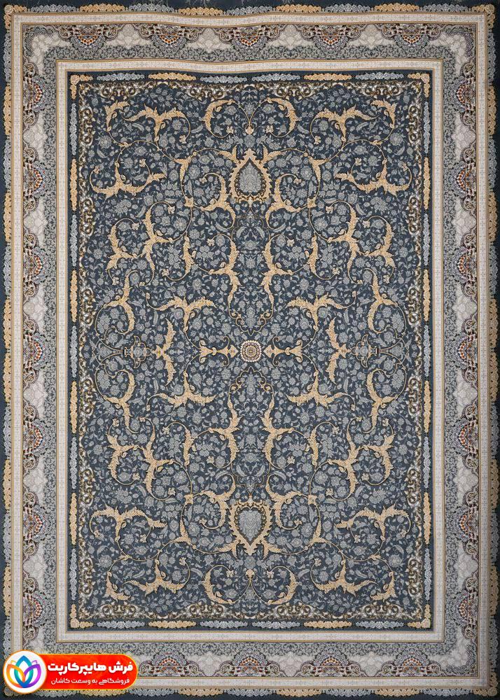 فرش 700 شانه طرح لوتوس دلفینی
